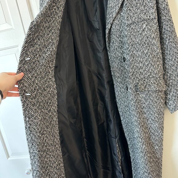 Womens medium long wool coat - Picture 5 of 5